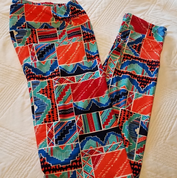 LuLaRoe Pants - Brand new, colorful TC2 LuLaRoe leggings